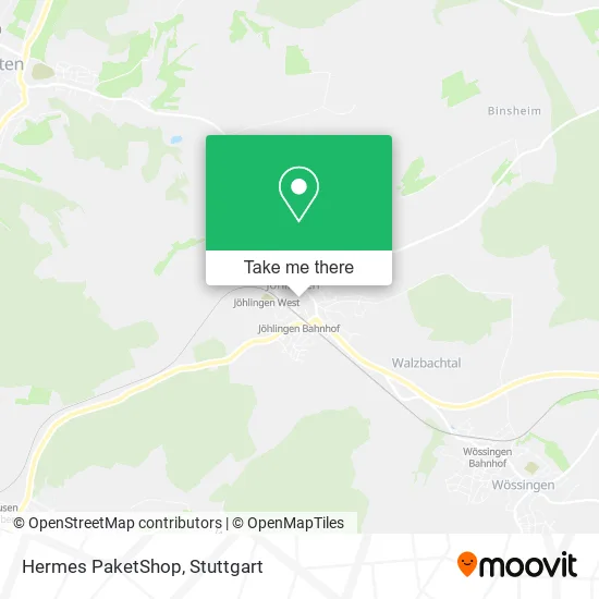 Карта Hermes PaketShop