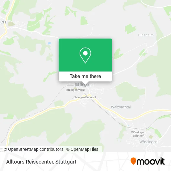Карта Alltours Reisecenter