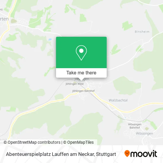 Карта Abenteuerspielplatz Lauffen am Neckar