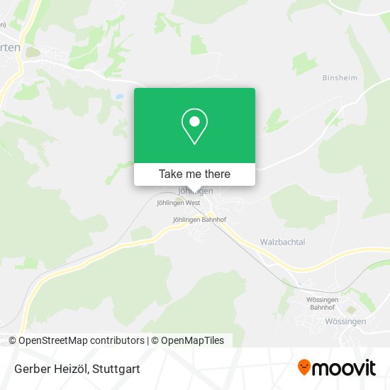 Карта Gerber Heizöl