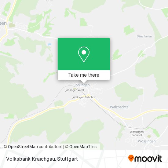 Volksbank Kraichgau map