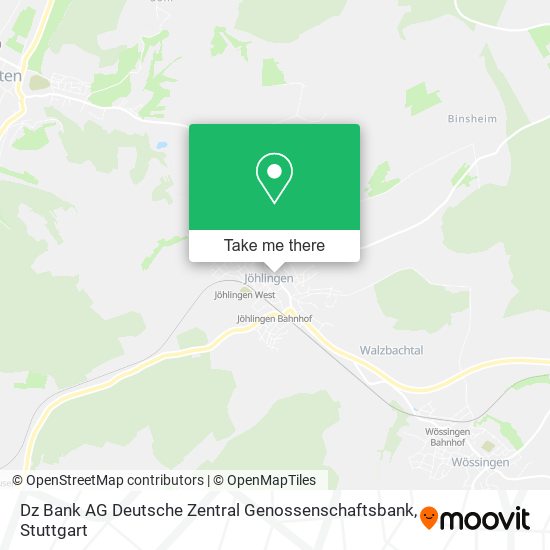 Dz Bank AG Deutsche Zentral Genossenschaftsbank map