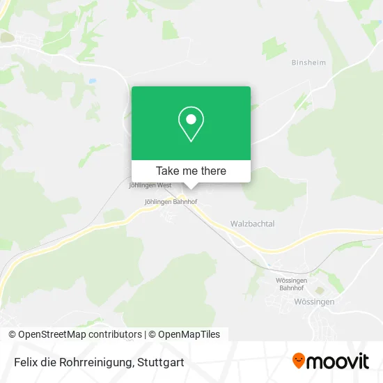 Карта Felix die Rohrreinigung