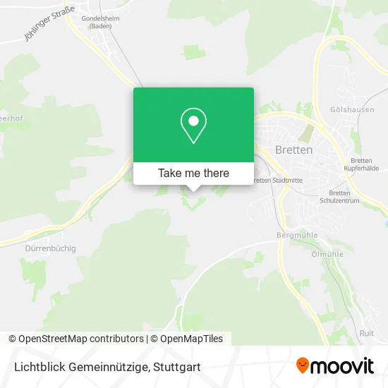 Lichtblick Gemeinnützige map