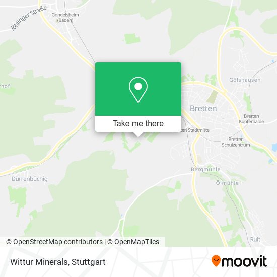 Карта Wittur Minerals