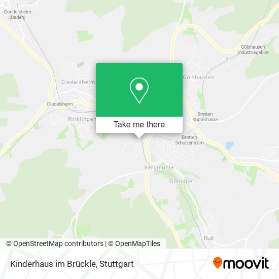 Kinderhaus im Brückle map