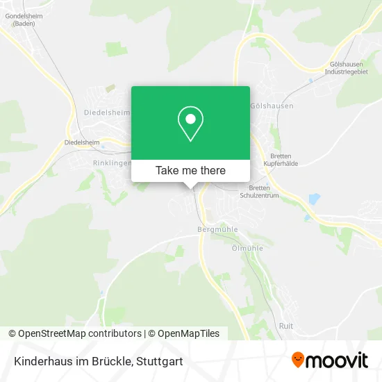 Карта Kinderhaus im Brückle