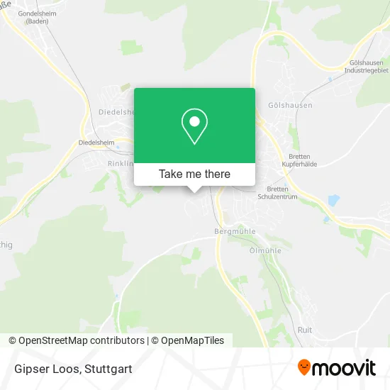 Карта Gipser Loos