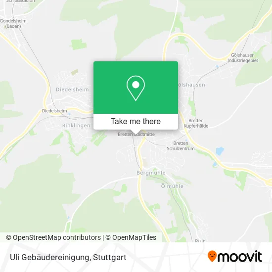 Карта Uli Gebäudereinigung