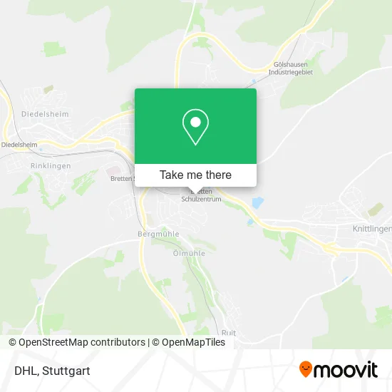 Карта DHL