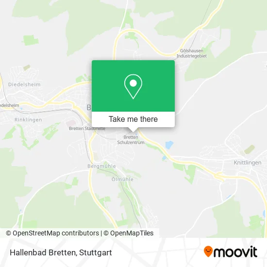 Карта Hallenbad Bretten