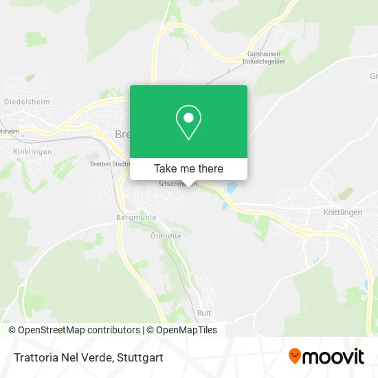 Карта Trattoria Nel Verde