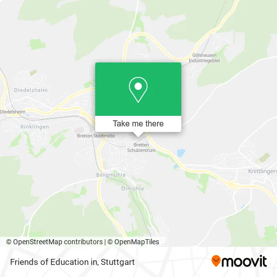 Карта Friends of Education in