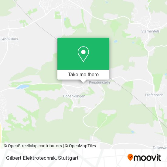Gilbert Elektrotechnik map