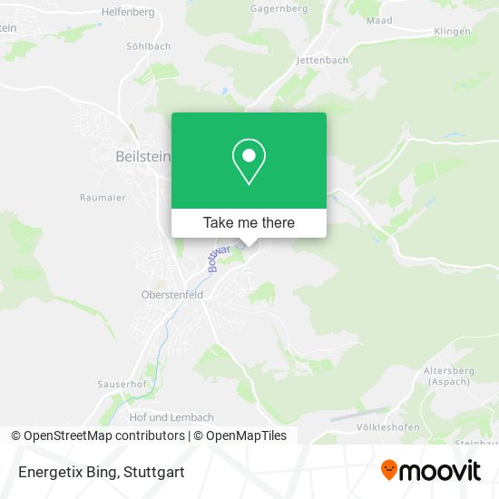 Energetix Bing map