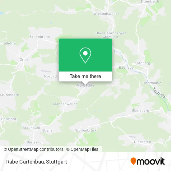 Карта Rabe Gartenbau