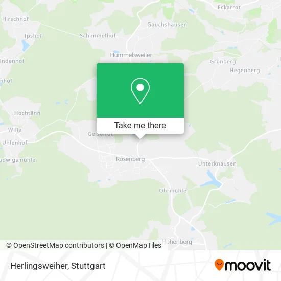 Карта Herlingsweiher