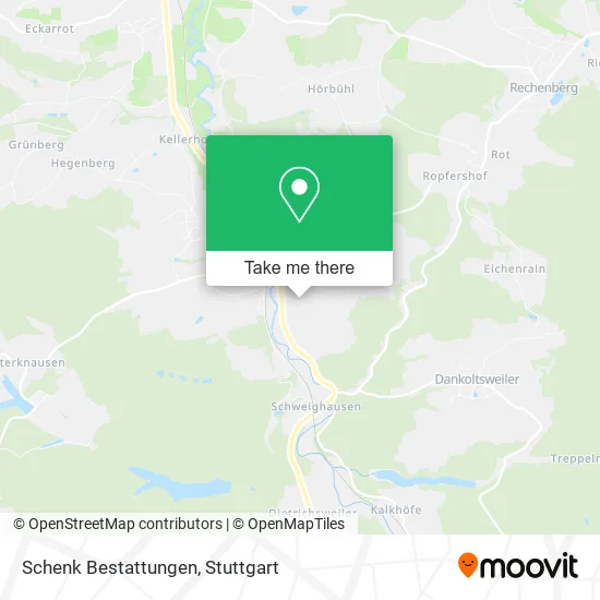 Карта Schenk Bestattungen