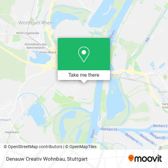 Карта Denauw Creativ Wohnbau