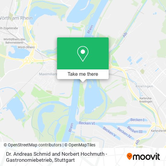 Dr. Andreas Schmid and Norbert Hochmuth - Gastronomiebetrieb map