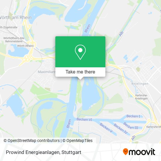 Prowind Energieanlagen map