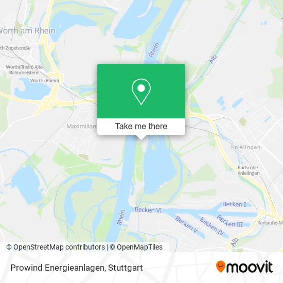 Карта Prowind Energieanlagen