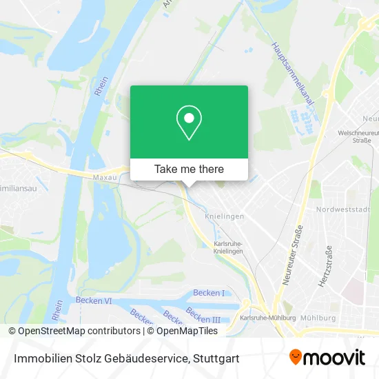 Карта Immobilien Stolz Gebäudeservice