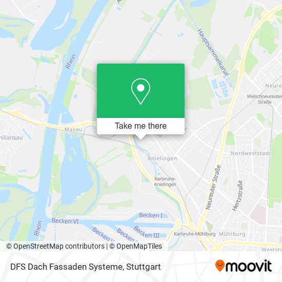 DFS Dach Fassaden Systeme map