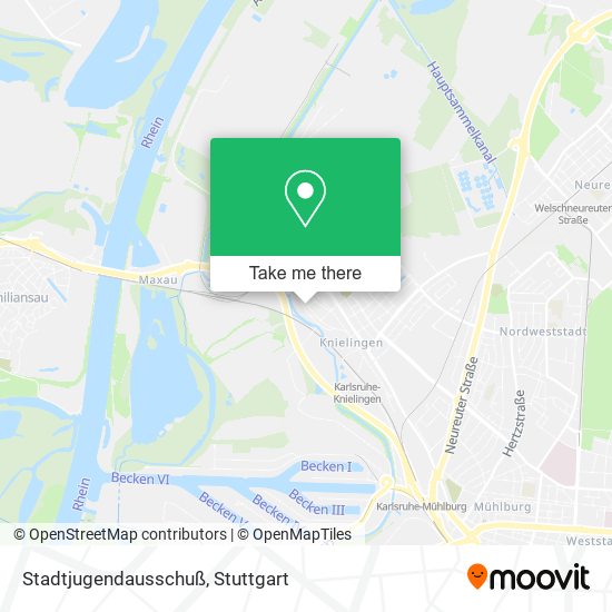 Stadtjugendausschuß map