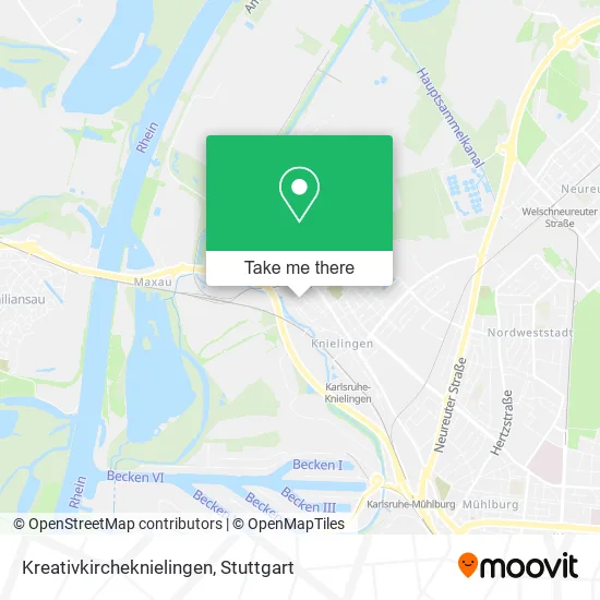 Карта Kreativkircheknielingen