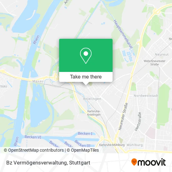Карта Bz Vermögensverwaltung