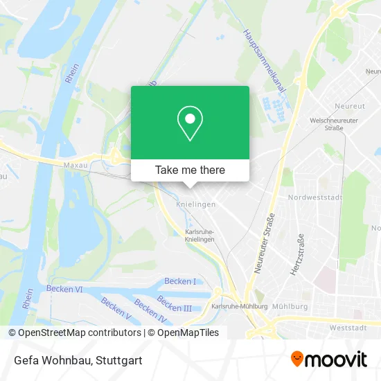 Карта Gefa Wohnbau