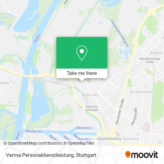 Карта Verma Personaldienstleistung
