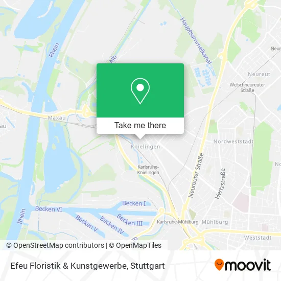 Карта Efeu Floristik & Kunstgewerbe