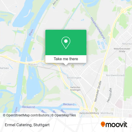 Карта Ermel Catering