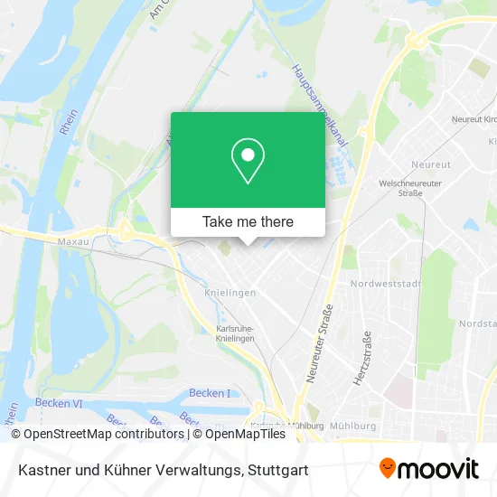 Карта Kastner und Kühner Verwaltungs