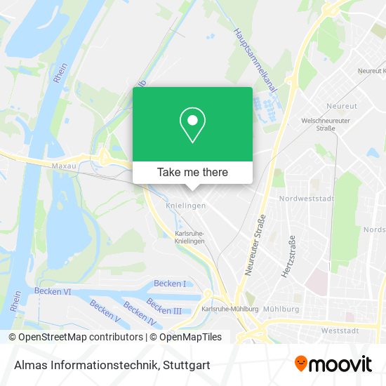 Almas Informationstechnik map