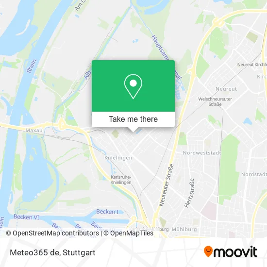 Карта Meteo365 de