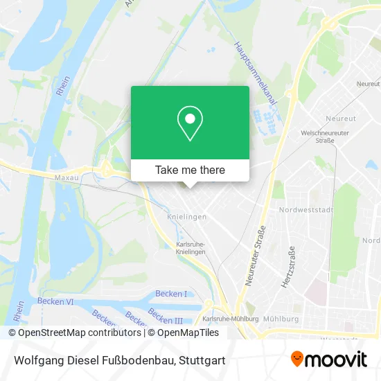 Карта Wolfgang Diesel Fußbodenbau