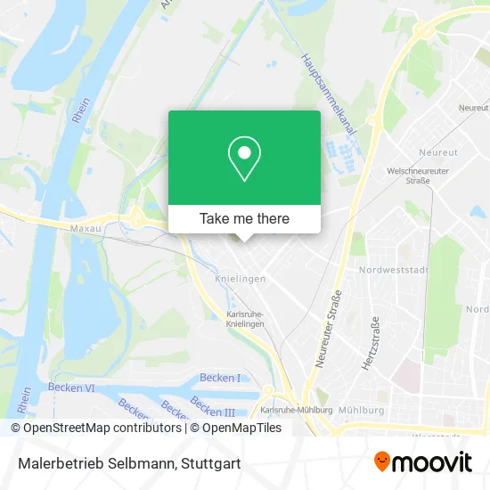 Карта Malerbetrieb Selbmann