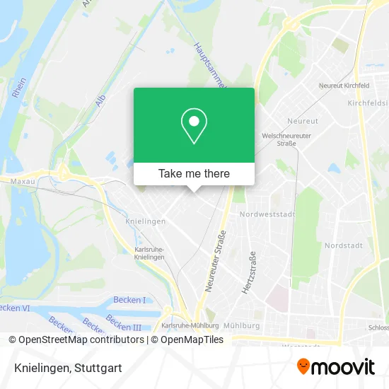 Карта Knielingen