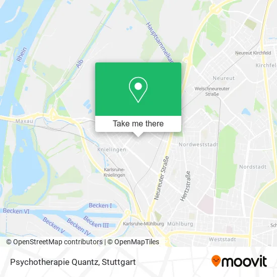 Карта Psychotherapie Quantz