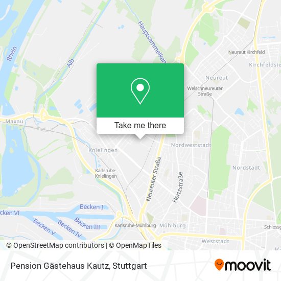 Pension Gästehaus Kautz map