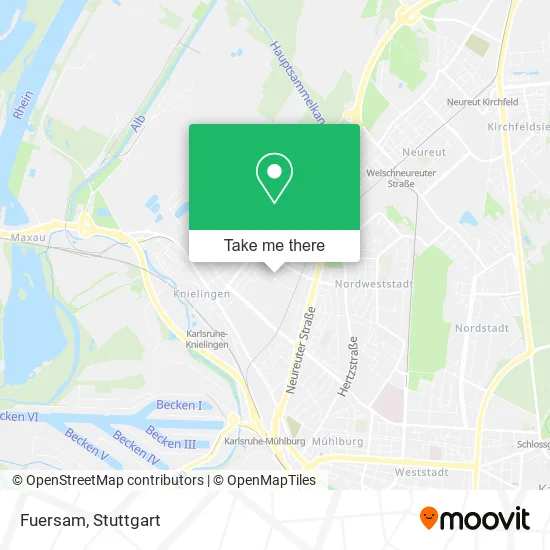 Карта Fuersam