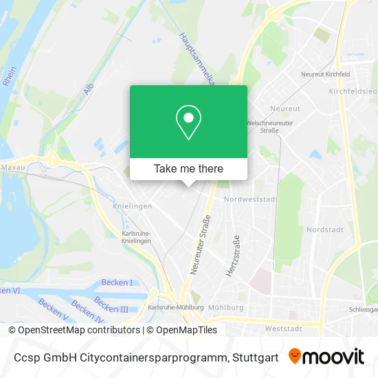 Карта Ccsp GmbH Citycontainersparprogramm