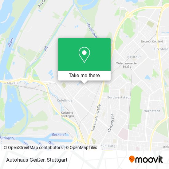 Autohaus Geißer map