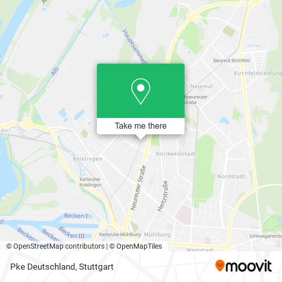 Карта Pke Deutschland