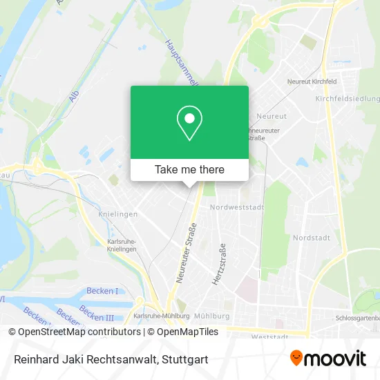Карта Reinhard Jaki Rechtsanwalt