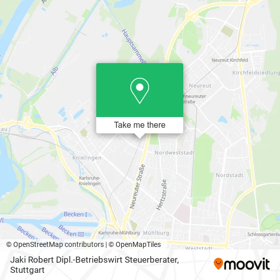 Карта Jaki Robert Dipl.-Betriebswirt Steuerberater