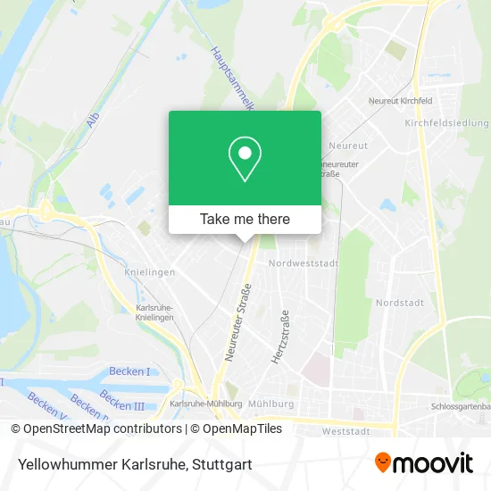 Карта Yellowhummer Karlsruhe